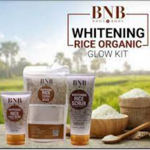 Rice Whitening and Glowing Facial Kit